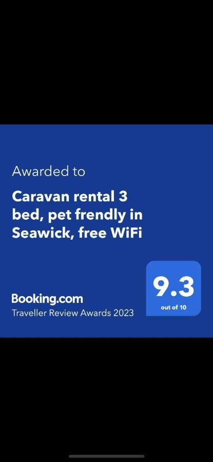 Angie'S Caravan At Seawick Hotell Saint Osyth Eksteriør bilde